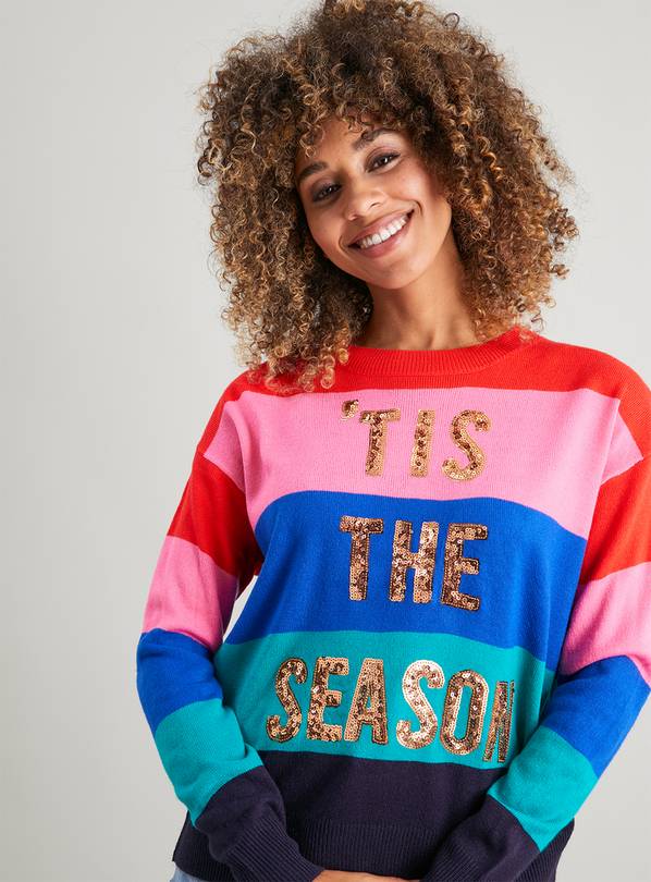 Buy Christmas 'Tis The Season Jumper 18 Jumpers Argos